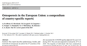 Osteoporosis in the European Union: a compendium of country-specific reports