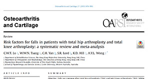 Risk factors for falls in patients with total hip arthroplasty and total knee arthroplasty: a systematic review and meta-analysis